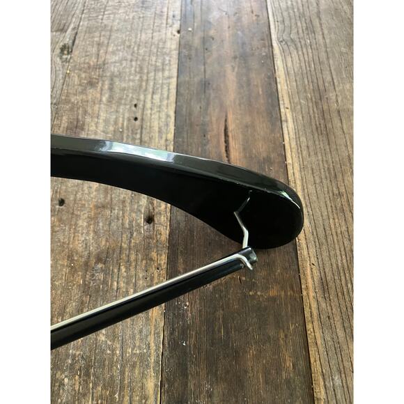 Saks Fifth Avenue Men's Suit Hanger Black Wood JP - Picture 3 of 8